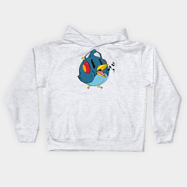 Songbird Kids Hoodie by JCoulterArtist